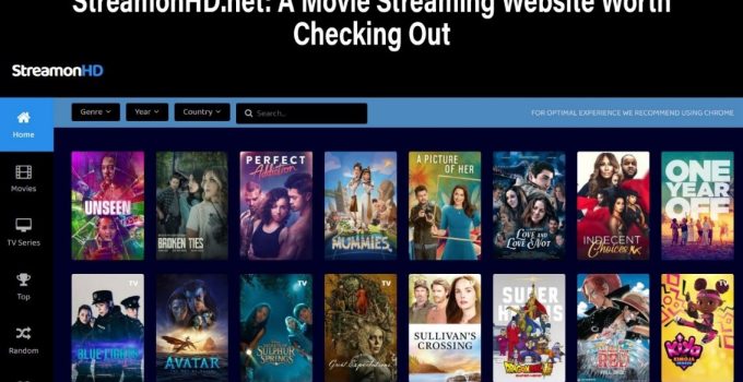 StreamonHD.net: A Movie Streaming Website Worth Checking Out